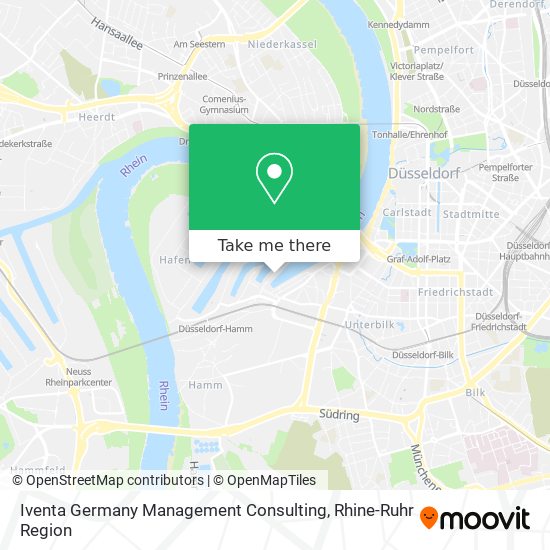 Iventa Germany Management Consulting map