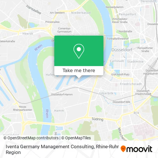 Карта Iventa Germany Management Consulting