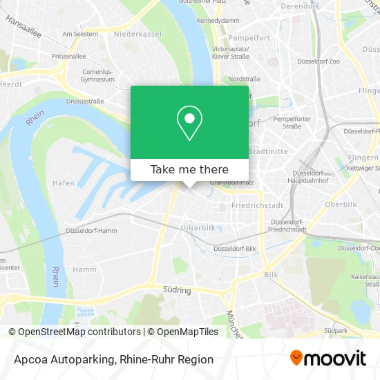 Карта Apcoa Autoparking