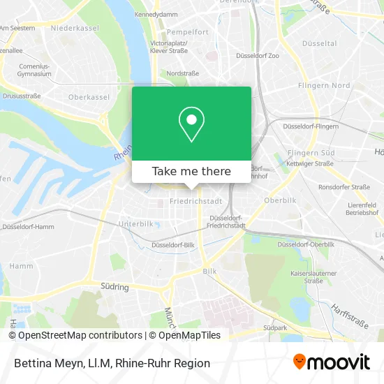 Bettina Meyn, Ll.M map