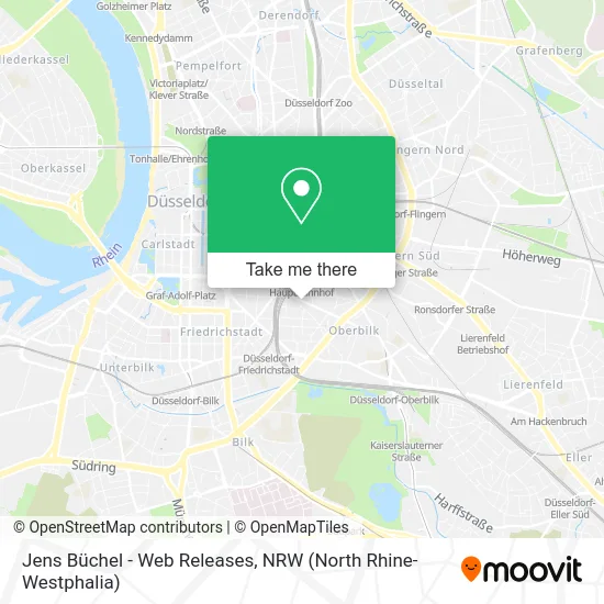Карта Jens Büchel - Web Releases