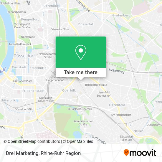 Drei Marketing map