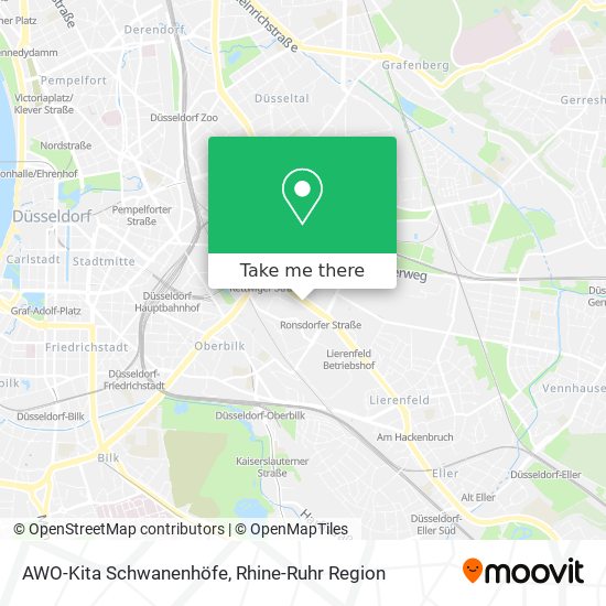 AWO-Kita Schwanenhöfe map