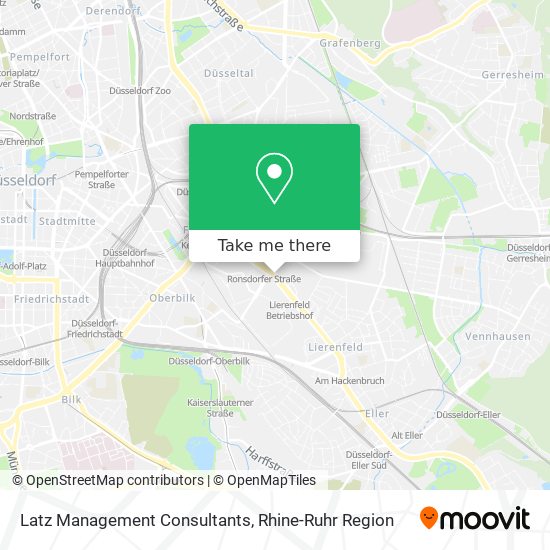 Latz Management Consultants map