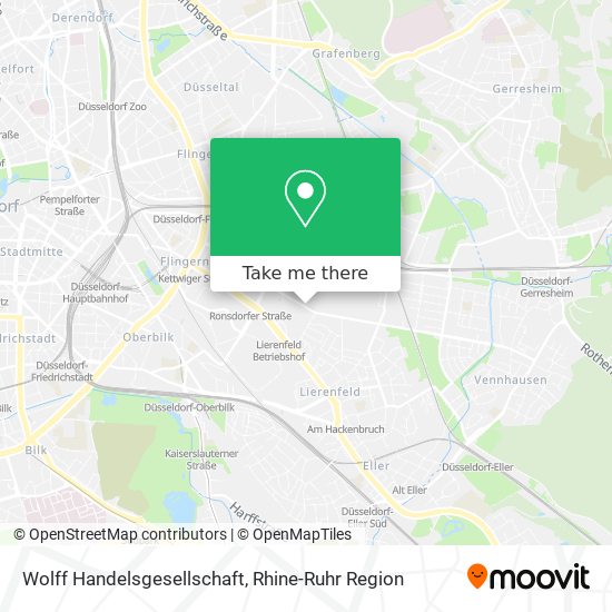 Wolff Handelsgesellschaft map