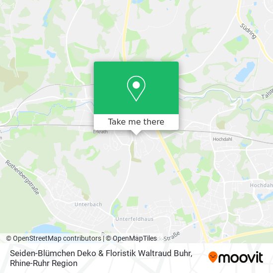 Seiden-Blümchen Deko & Floristik Waltraud Buhr map