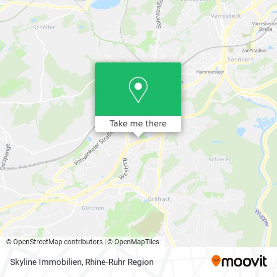 Skyline Immobilien map