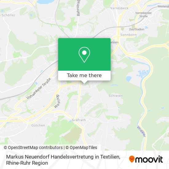 Markus Neuendorf Handelsvertretung in Textilien map