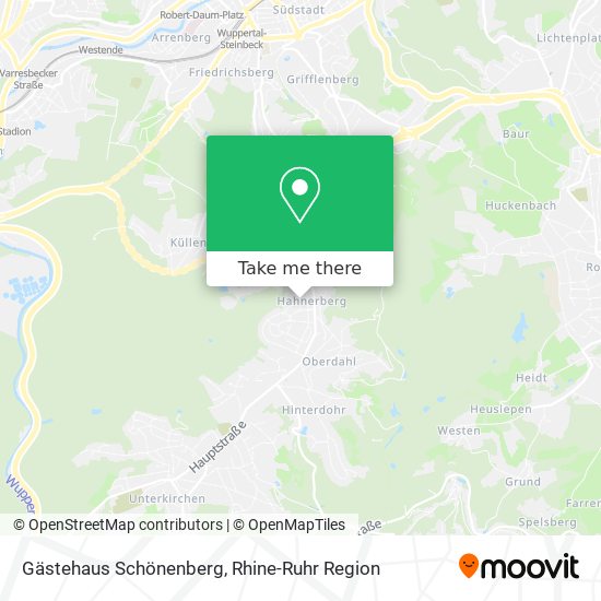 Gästehaus Schönenberg map