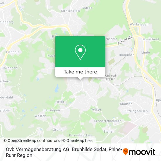 Ovb Vermögensberatung AG: Brunhilde Sedat map