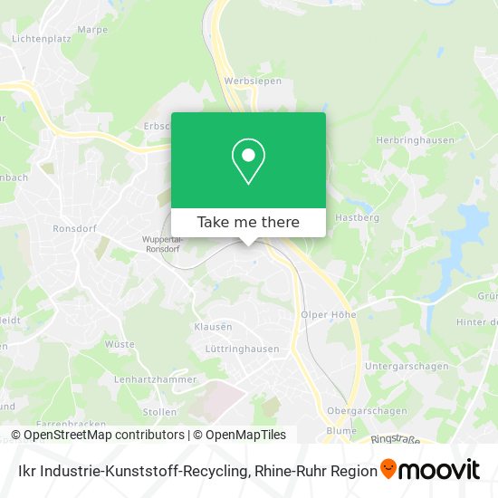 Ikr Industrie-Kunststoff-Recycling map