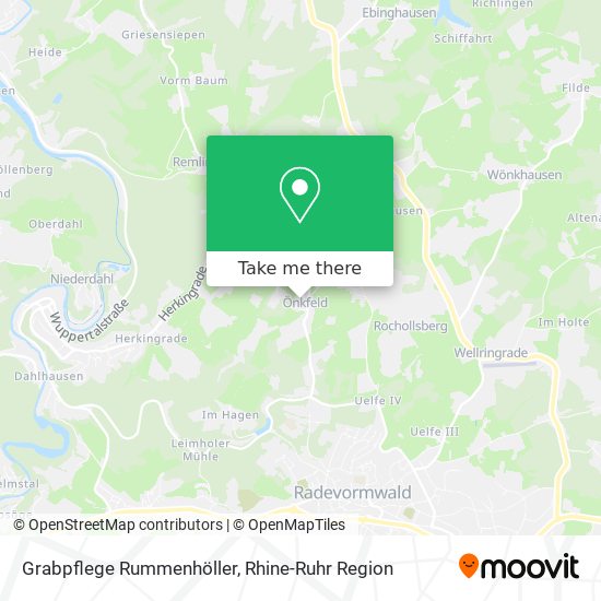 Grabpflege Rummenhöller map