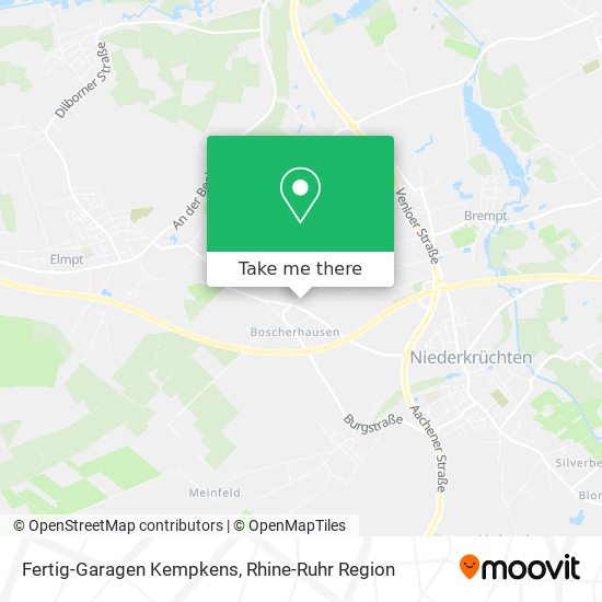 Fertig-Garagen Kempkens map
