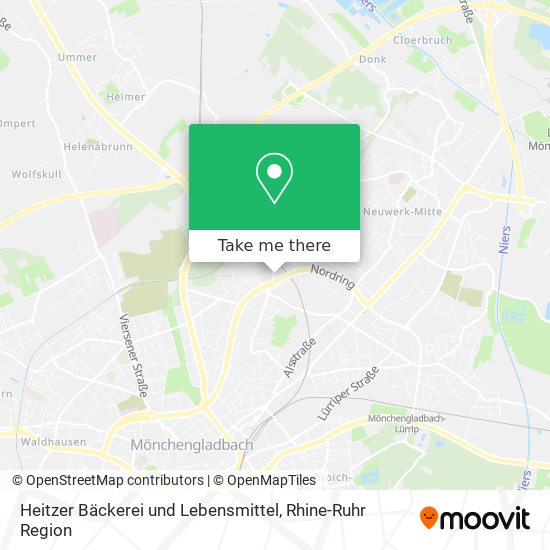 Heitzer Bäckerei und Lebensmittel map