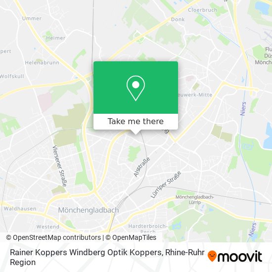 Rainer Koppers Windberg Optik Koppers map