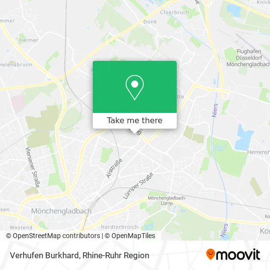Карта Verhufen Burkhard