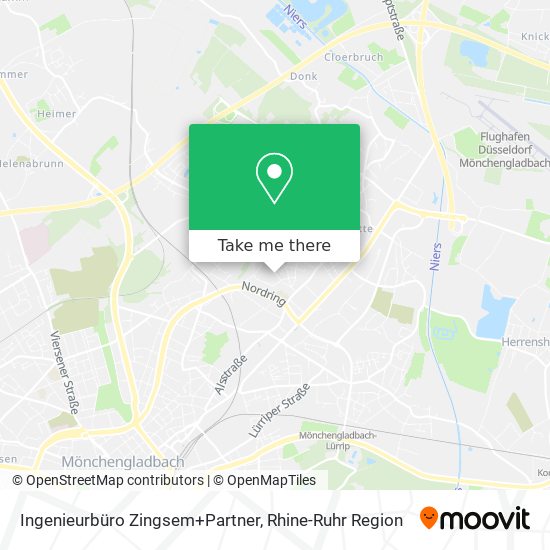 Ingenieurbüro Zingsem+Partner map