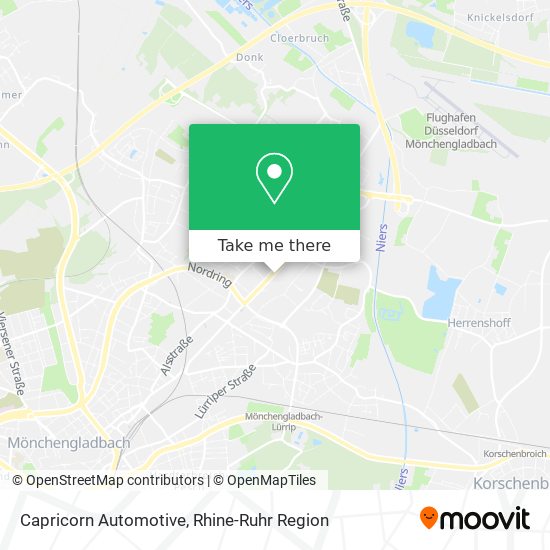 Capricorn Automotive map