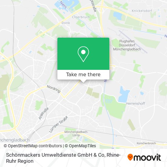 Карта Schönmackers Umweltdienste GmbH & Co