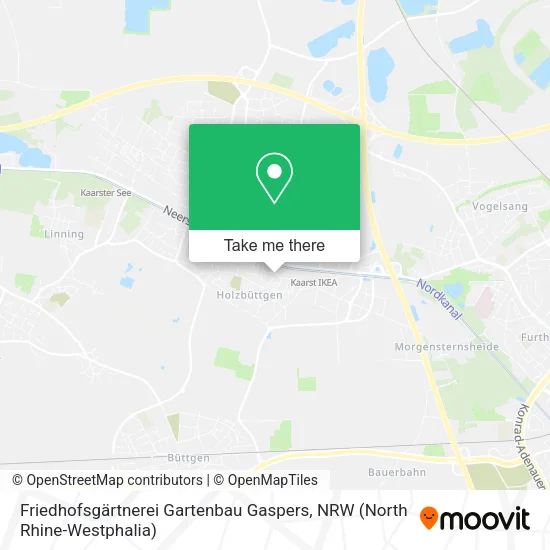 Карта Friedhofsgärtnerei Gartenbau Gaspers