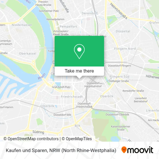 Kaufen und Sparen map