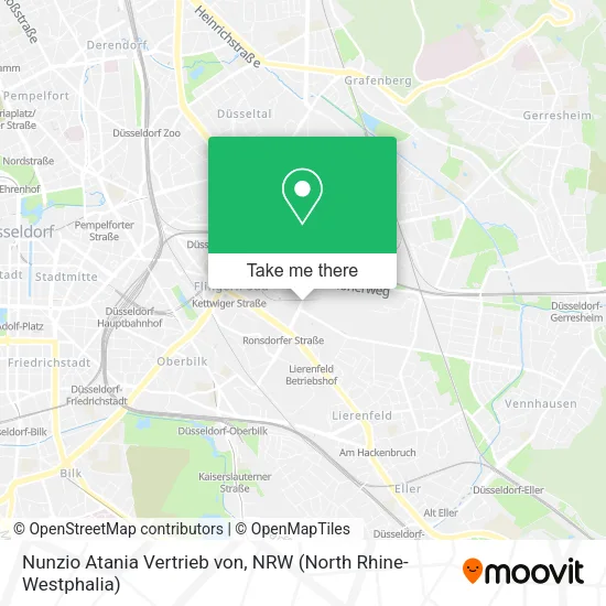 Карта Nunzio Atania Vertrieb von