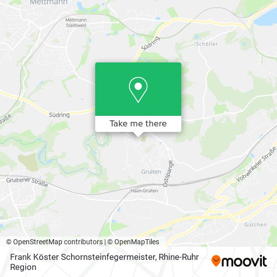 Frank Köster Schornsteinfegermeister map