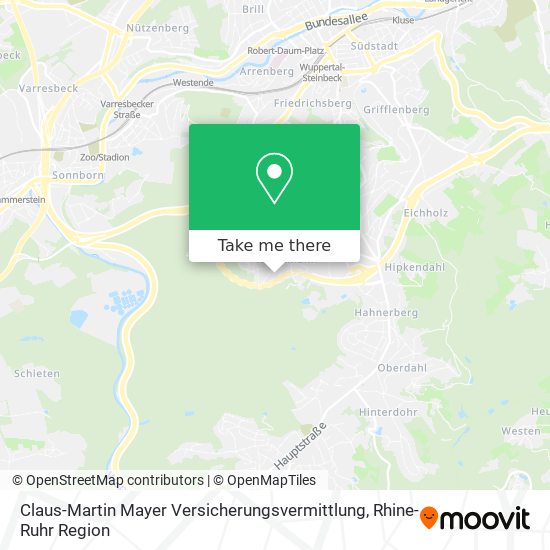 Карта Claus-Martin Mayer Versicherungsvermittlung