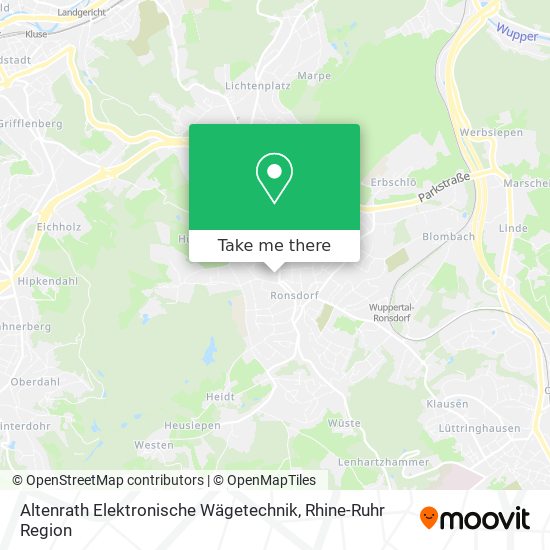 Altenrath Elektronische Wägetechnik map