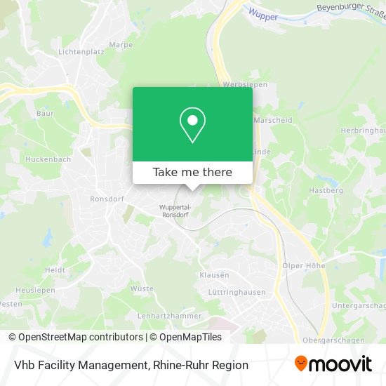 Vhb Facility Management map