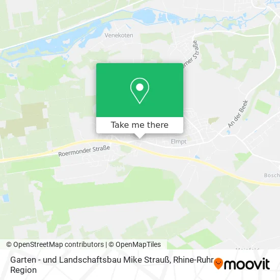 Карта Garten - und Landschaftsbau Mike Strauß