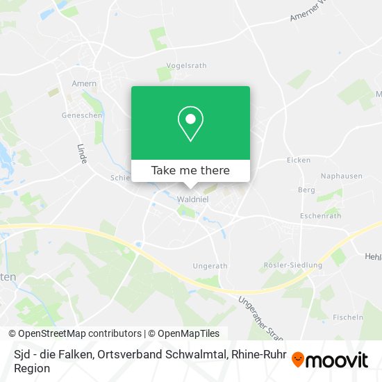 Карта Sjd - die Falken, Ortsverband Schwalmtal