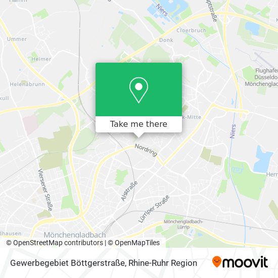 Gewerbegebiet Böttgerstraße map