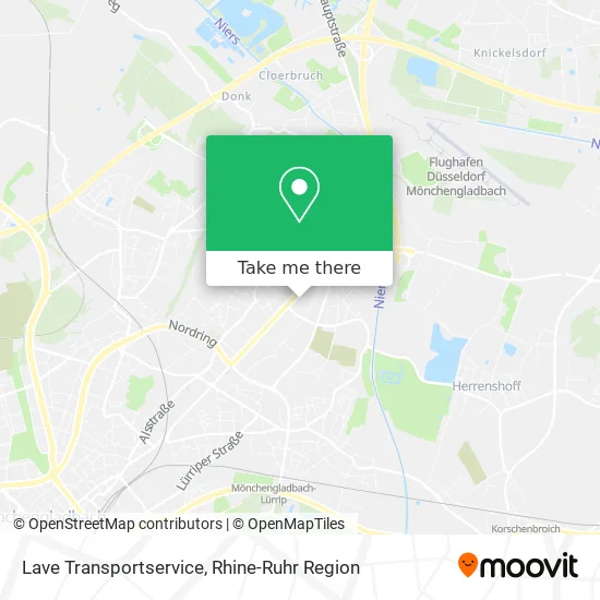 Карта Lave Transportservice