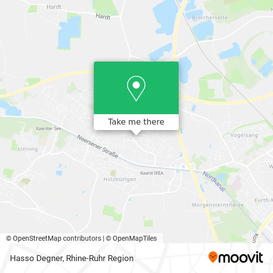 Карта Hasso Degner