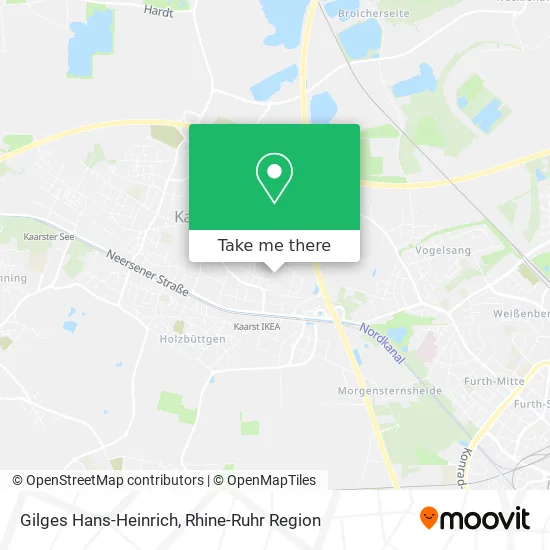 Карта Gilges Hans-Heinrich