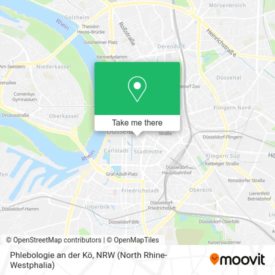 Phlebologie an der Kö map
