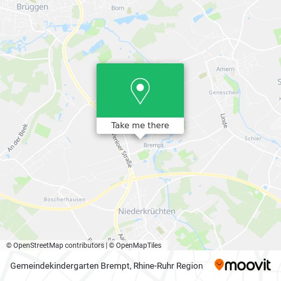 Gemeindekindergarten Brempt map