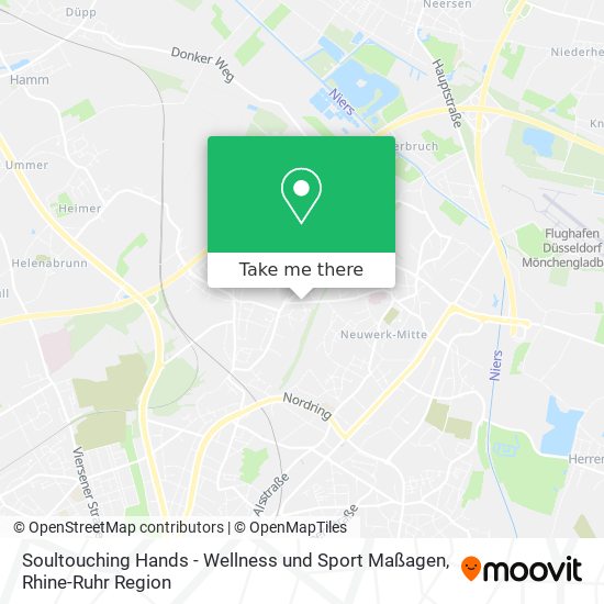 Soultouching Hands - Wellness und Sport Maßagen map