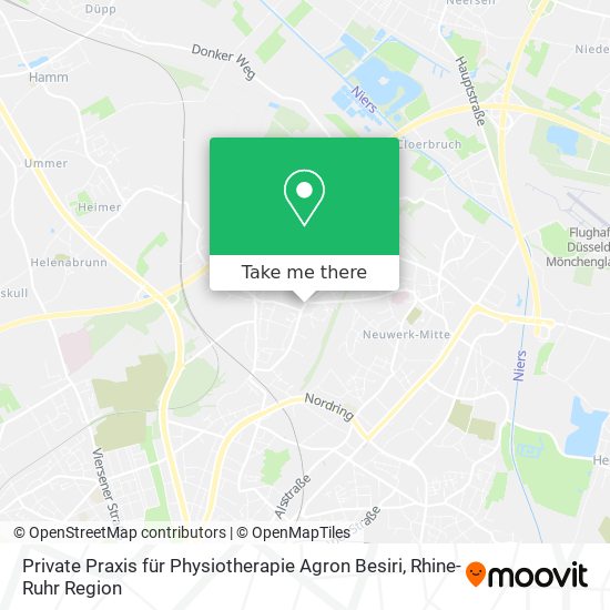 Private Praxis für Physiotherapie Agron Besiri map