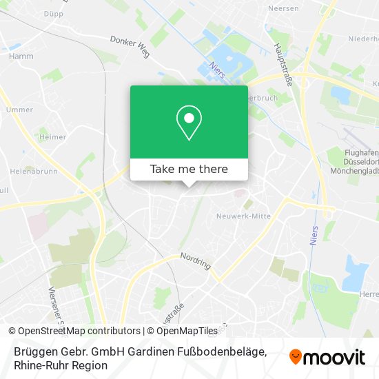 Brüggen Gebr. GmbH Gardinen Fußbodenbeläge map