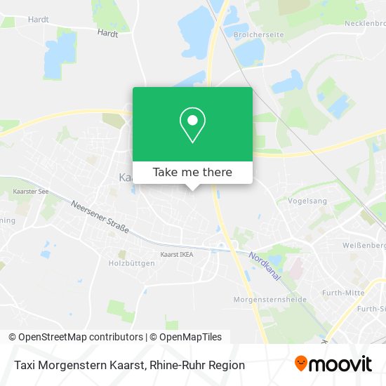 Taxi Morgenstern Kaarst map