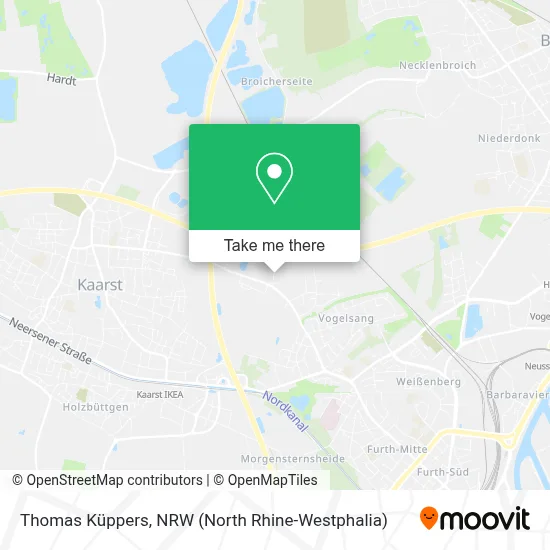 Thomas Küppers map