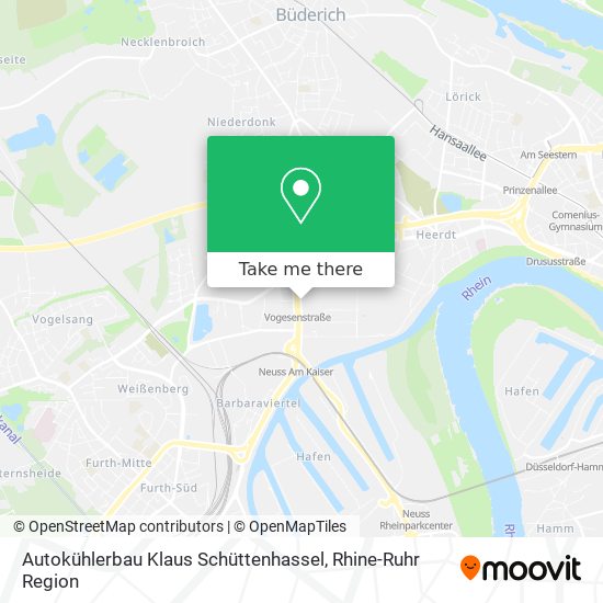 Autokühlerbau Klaus Schüttenhassel map