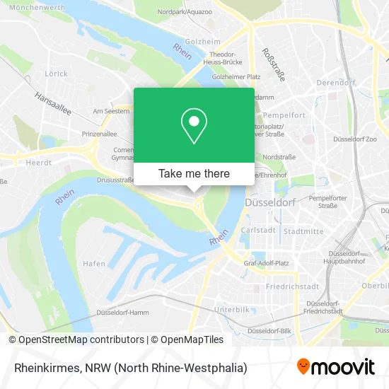 Карта Rheinkirmes