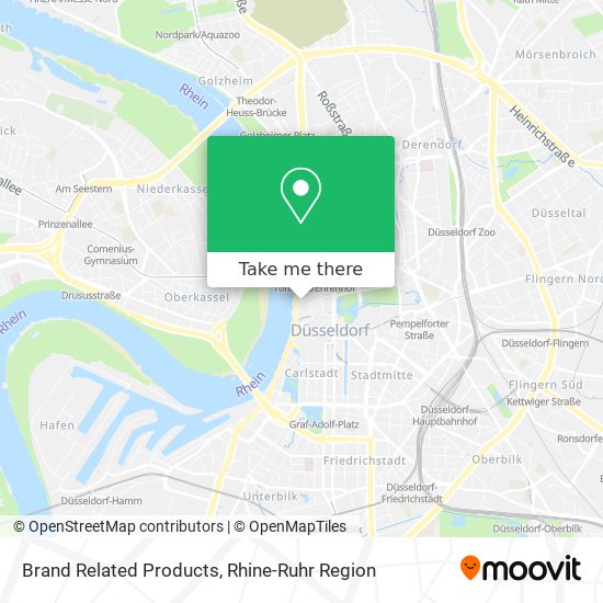 Brand Related Products map