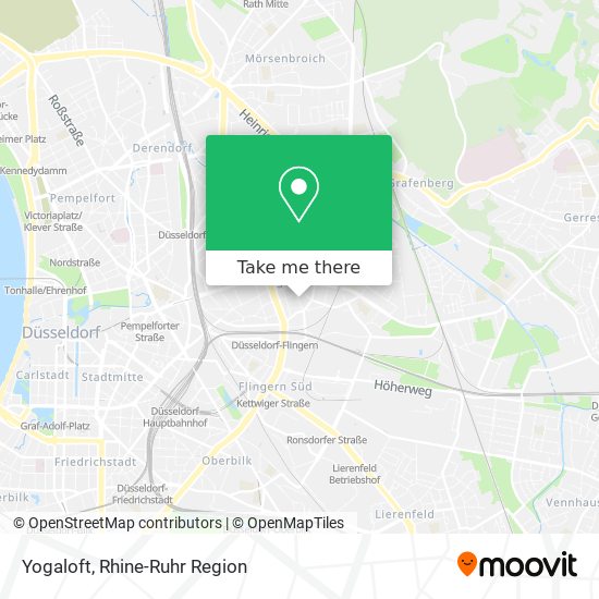 Yogaloft map