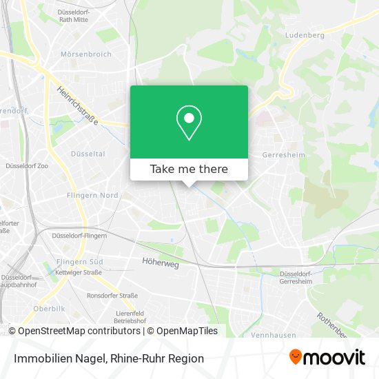 Immobilien Nagel map