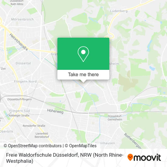 Freie Waldorfschule Düsseldorf map