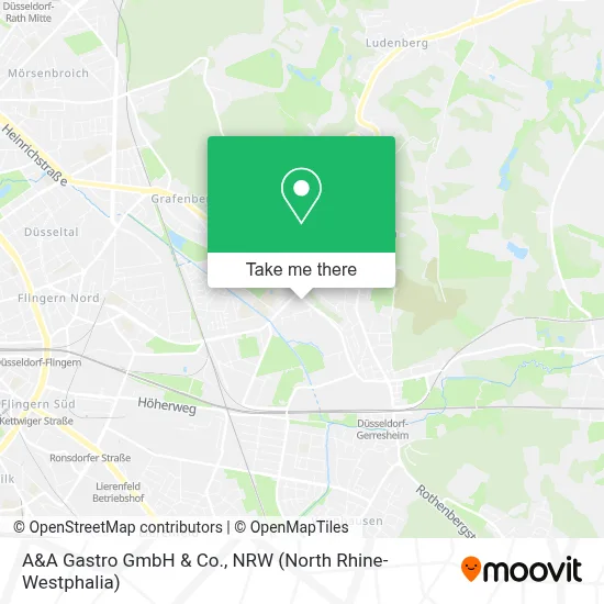 A&A Gastro GmbH & Co. map